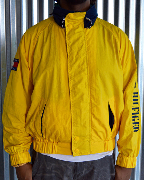 Hilfiger sales jacket yellow