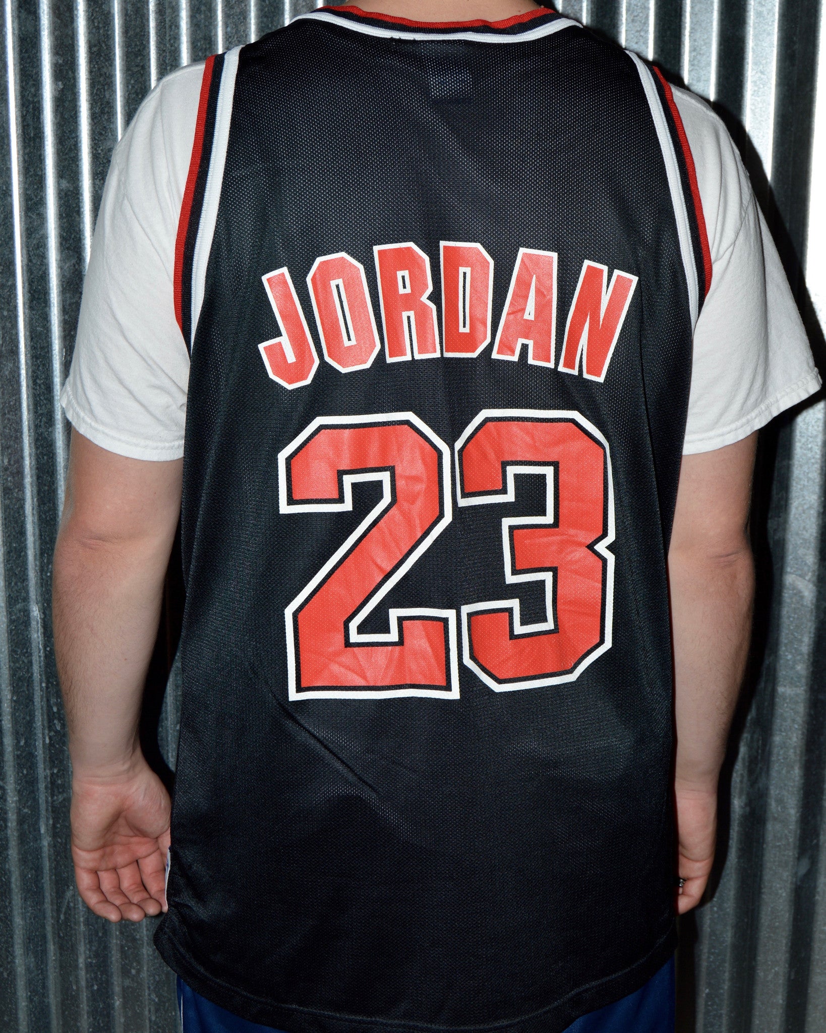 MICHAEL JORDAN #45 CHICAGO BULLS Champion Jersey NBA RED MEN 48 XL NEW NWT