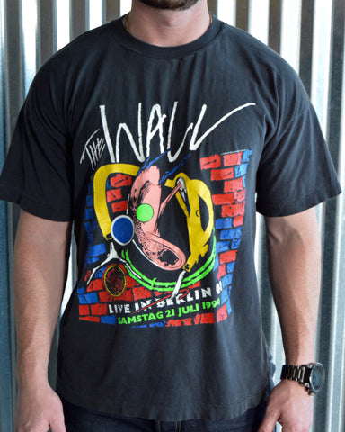 Vintage Pink Floyd The Wall Live in Berlin T Shirt sz L