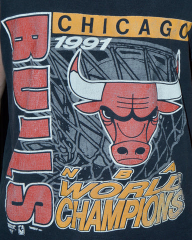 Vintage Chicago Bulls World Champs Graphic Tank Top sz L